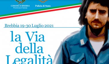 Brebbia, la via della legalità intestata ad Antonio Montinaro