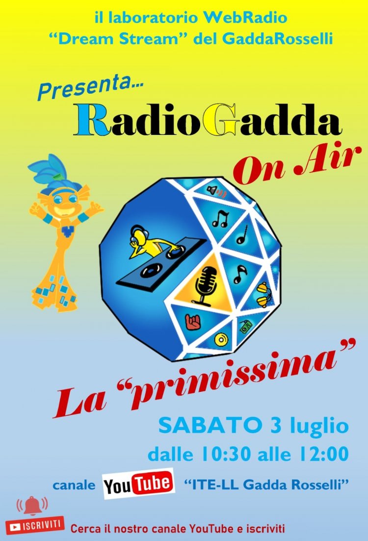 Gallarate, ITELL Gadda-Rosselli presenta la web radio