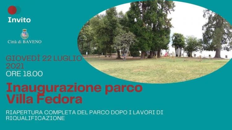 Baveno inaugurerà il Parco di Villa Fedora.