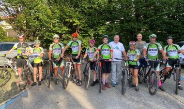 Ternate pedalata serale intorno al lago