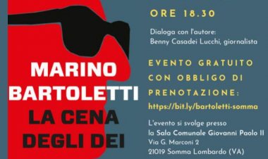 Somma, Marino Bartoletti presenta "La cena degli dei"