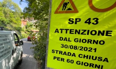 Sp43 chiusa per lavori per 60 giorni a Grantola