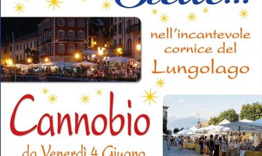 Cannobio ospita le Bancarelle sotto le Stelle fino al 10 settembre