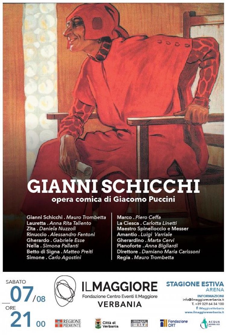 Verbania, 2 appuntamenti con Gianni Schicchi, opera comica di Puccini