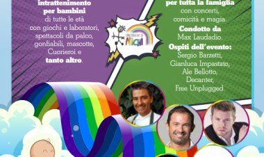 L'Arcobaleno di Nichi in festa per costruire insieme Il Faro di Varese