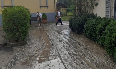 Nubifragio a Capolago brutta esperienza di Francesco Tomasella