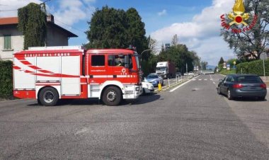 Travedona Monate: incidente stradale