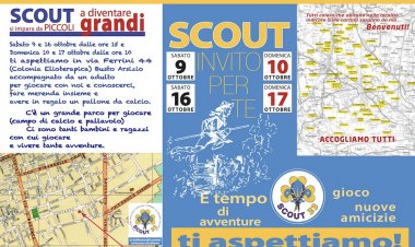 Busto Arsizio, Scout, open day per iscriversi