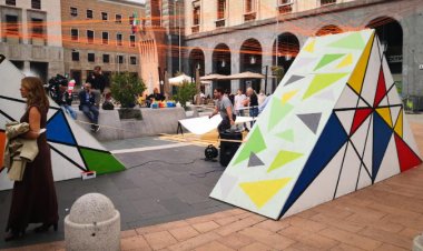 Varese. La design week colora la piazza centrale della città