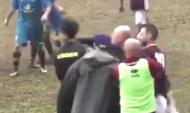 L’Allenatore prende a pugni l'arbitro a Oleggio Castello