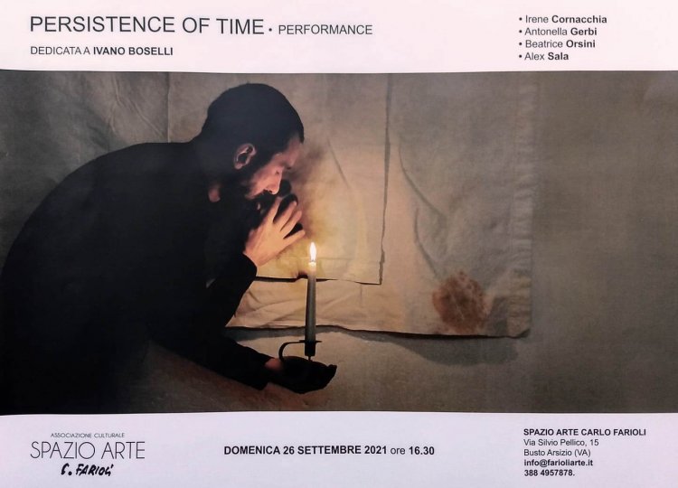 Busto Arsizio, a Spazio Farioli la performance 'Persistence of Time'