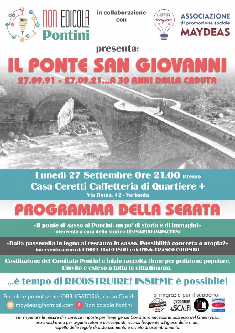 Ricostruire il Ponte San Giovanni a Verbania. Insieme è possibile